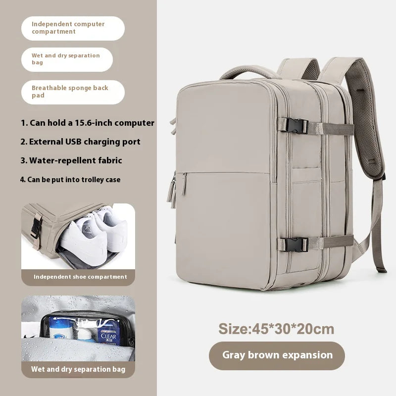 Expandable Travel Backpack