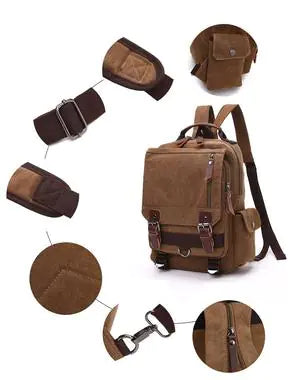 Backpack and Travel Crossbody Bag Combo