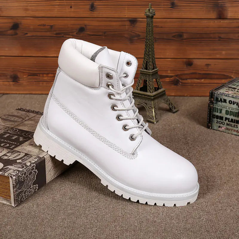 Stylish Warm High-Top Boots for Men