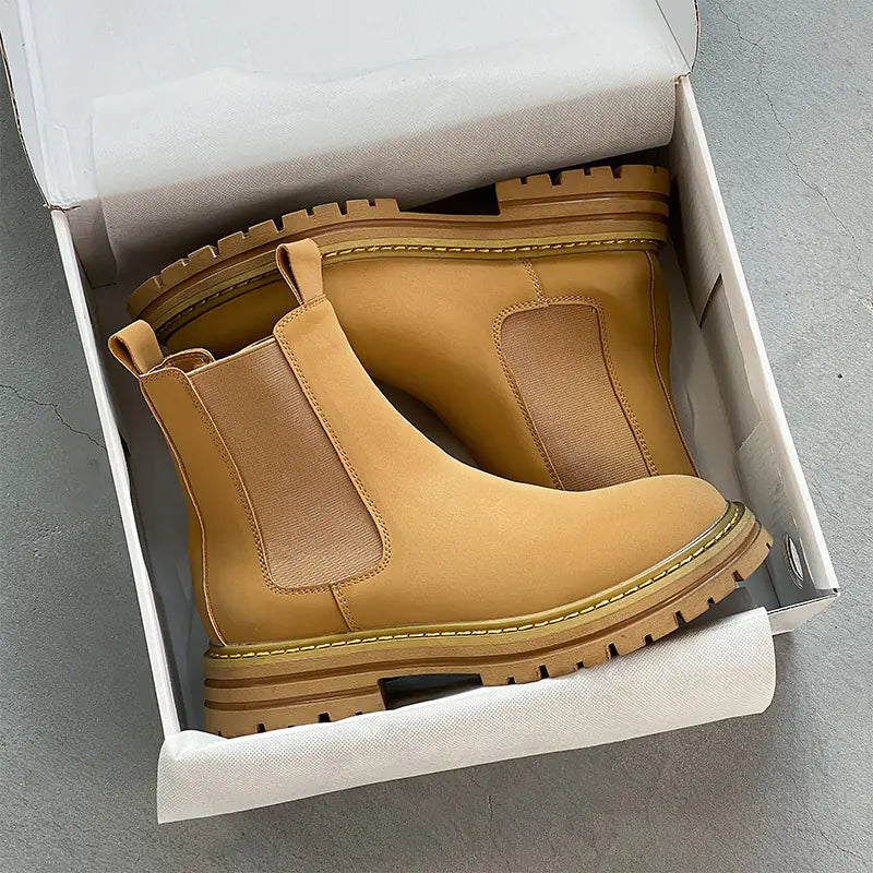 Casual Leather Shoes for Men - High School Style