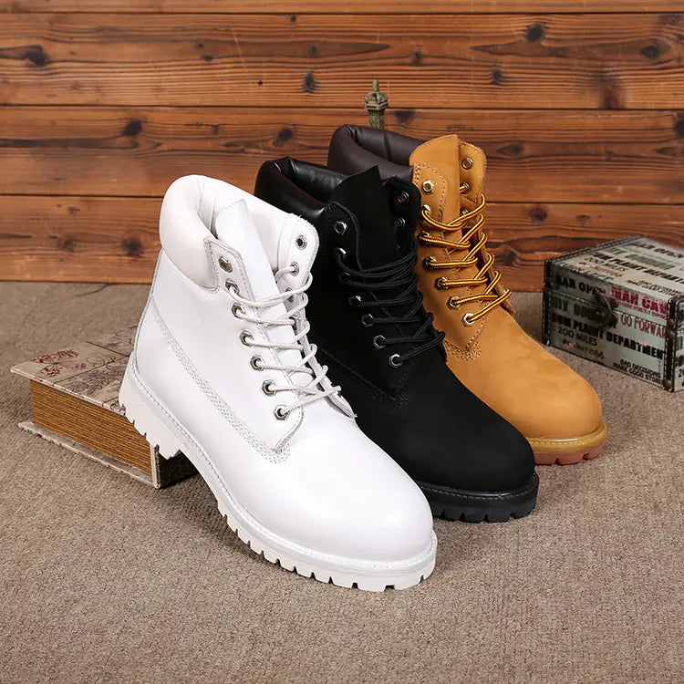 Stylish Warm High-Top Boots for Men