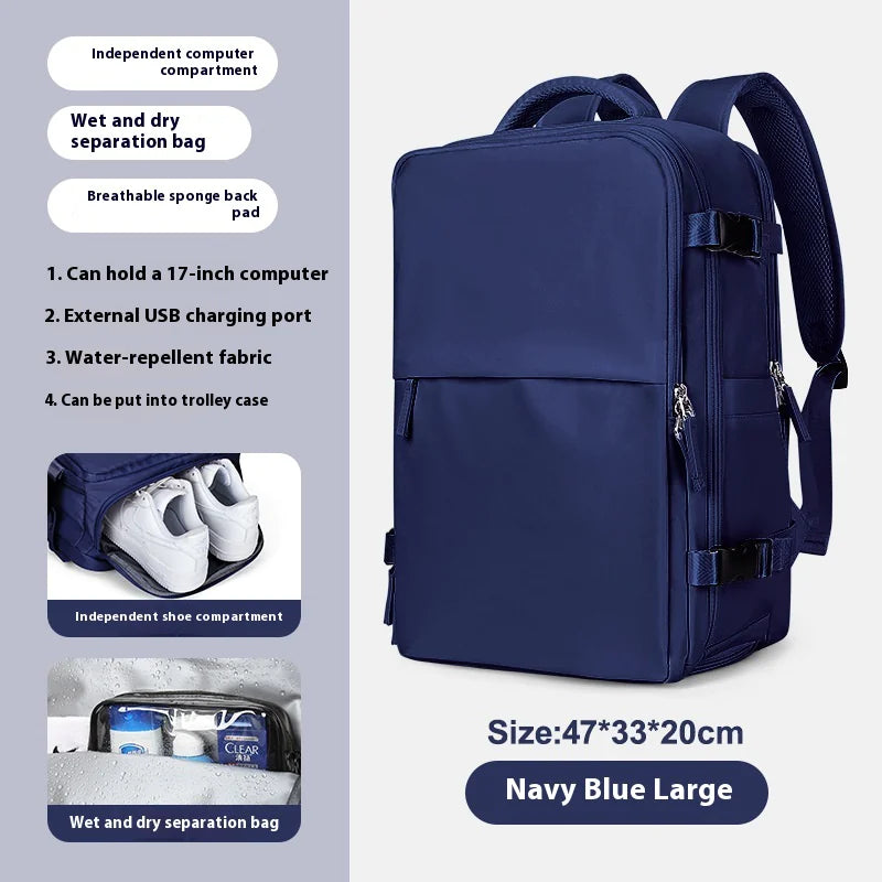 Expandable Travel Backpack