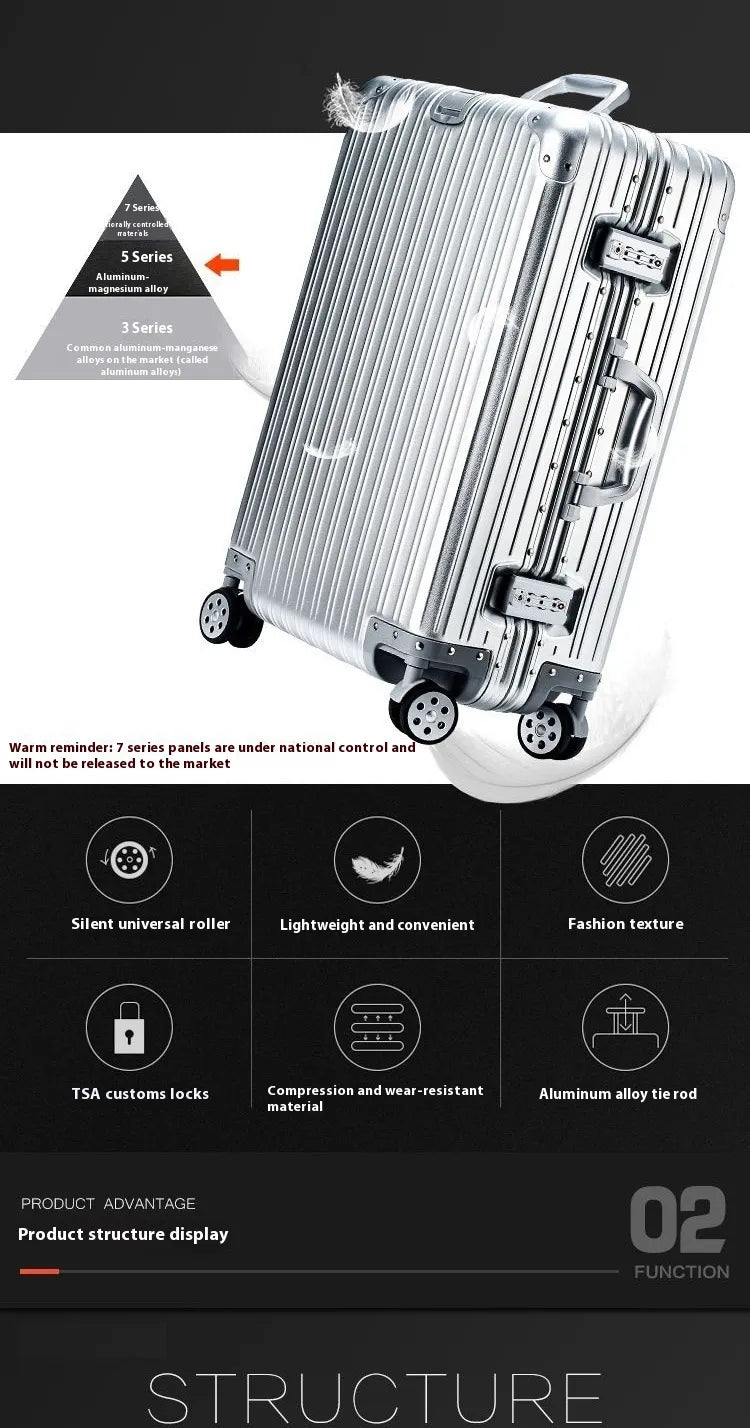 Aluminum Luggage Trolley