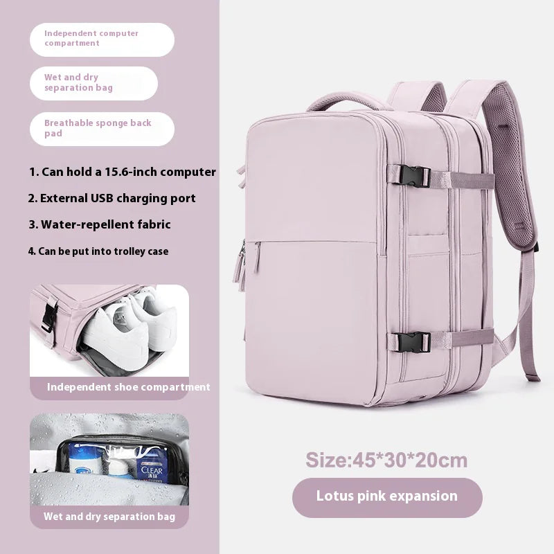 Expandable Travel Backpack