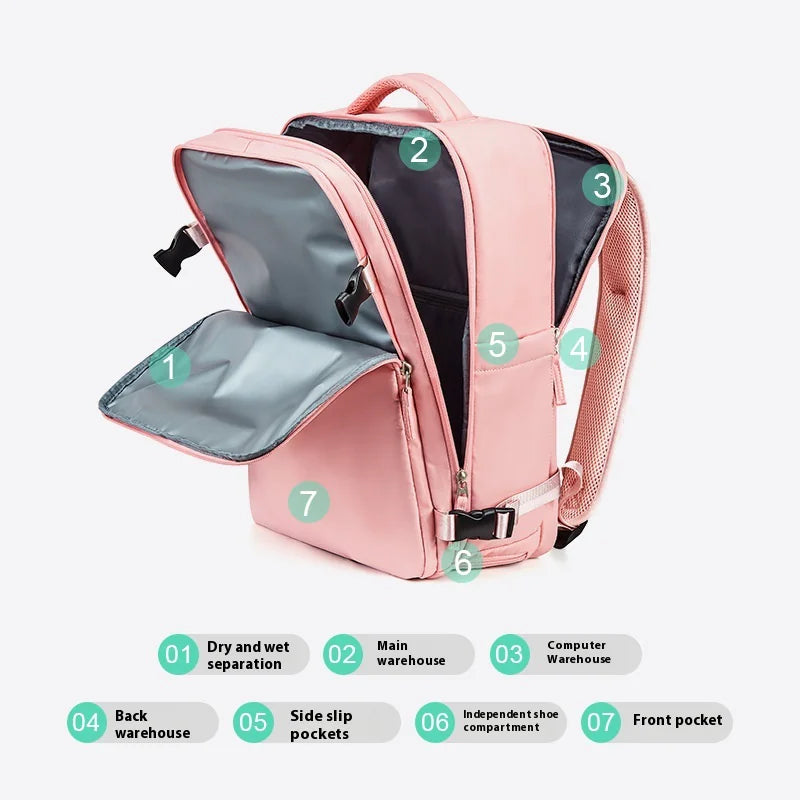 Expandable Travel Backpack