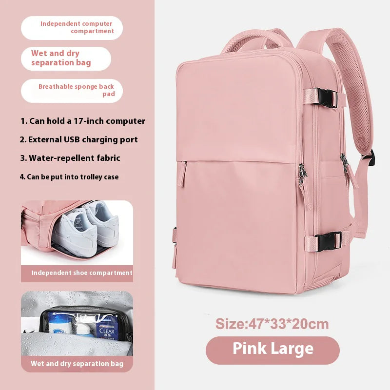 Expandable Travel Backpack