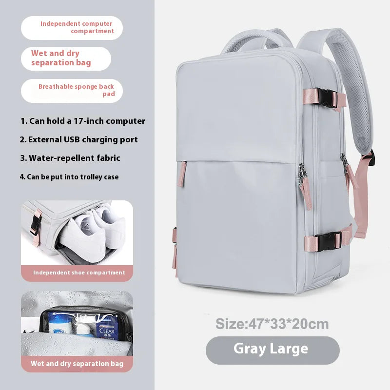 Expandable Travel Backpack
