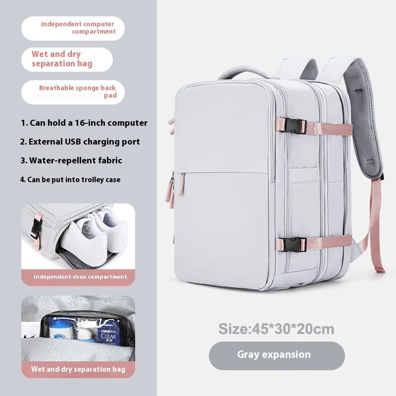Expandable Travel Backpack