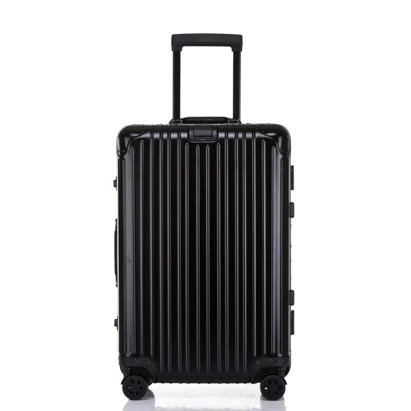 20-Inch Aluminum Alloy Luggage with Wheels and Locks