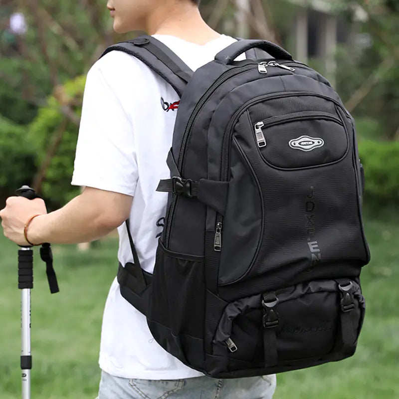 60L Waterproof Nylon Mountaineering Backpack Unisex