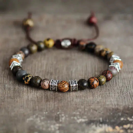 Men's Adjustable Hand-woven Bracelet