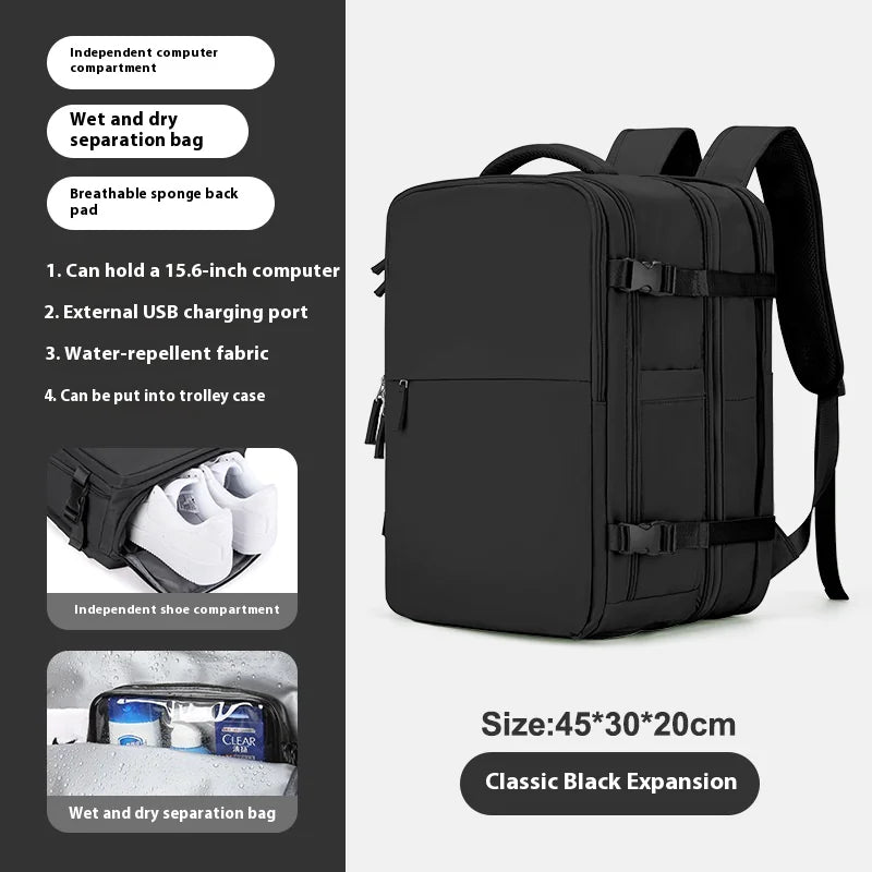 Expandable Travel Backpack
