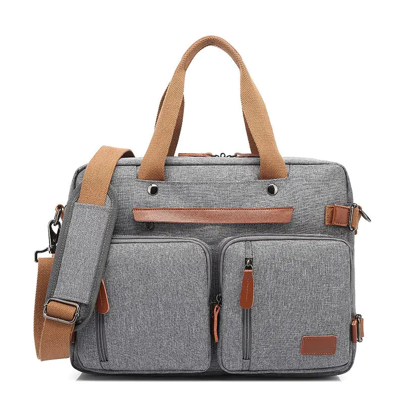 Multifunctional Men's & Women's Laptop Backpack - Waterproof Nylon