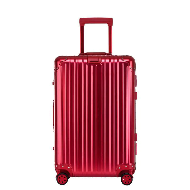 20-Inch Aluminum Alloy Luggage with Wheels and Locks