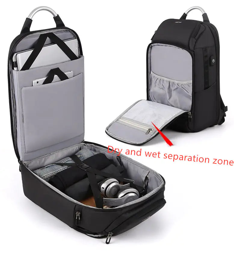 Men's Backpack - Versatile Daily & Traveling Backpack