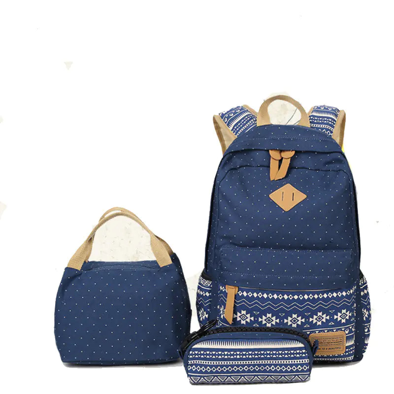 College Style Backpack for Travel