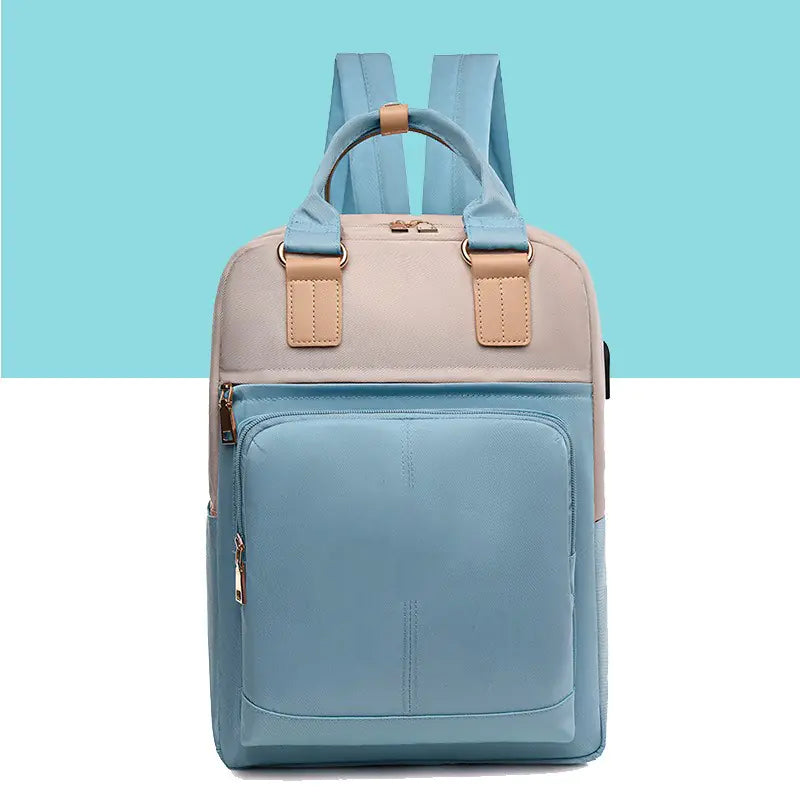 Stylish USB Rechargeable Computer Backpack Bag