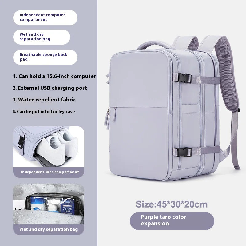 Expandable Travel Backpack