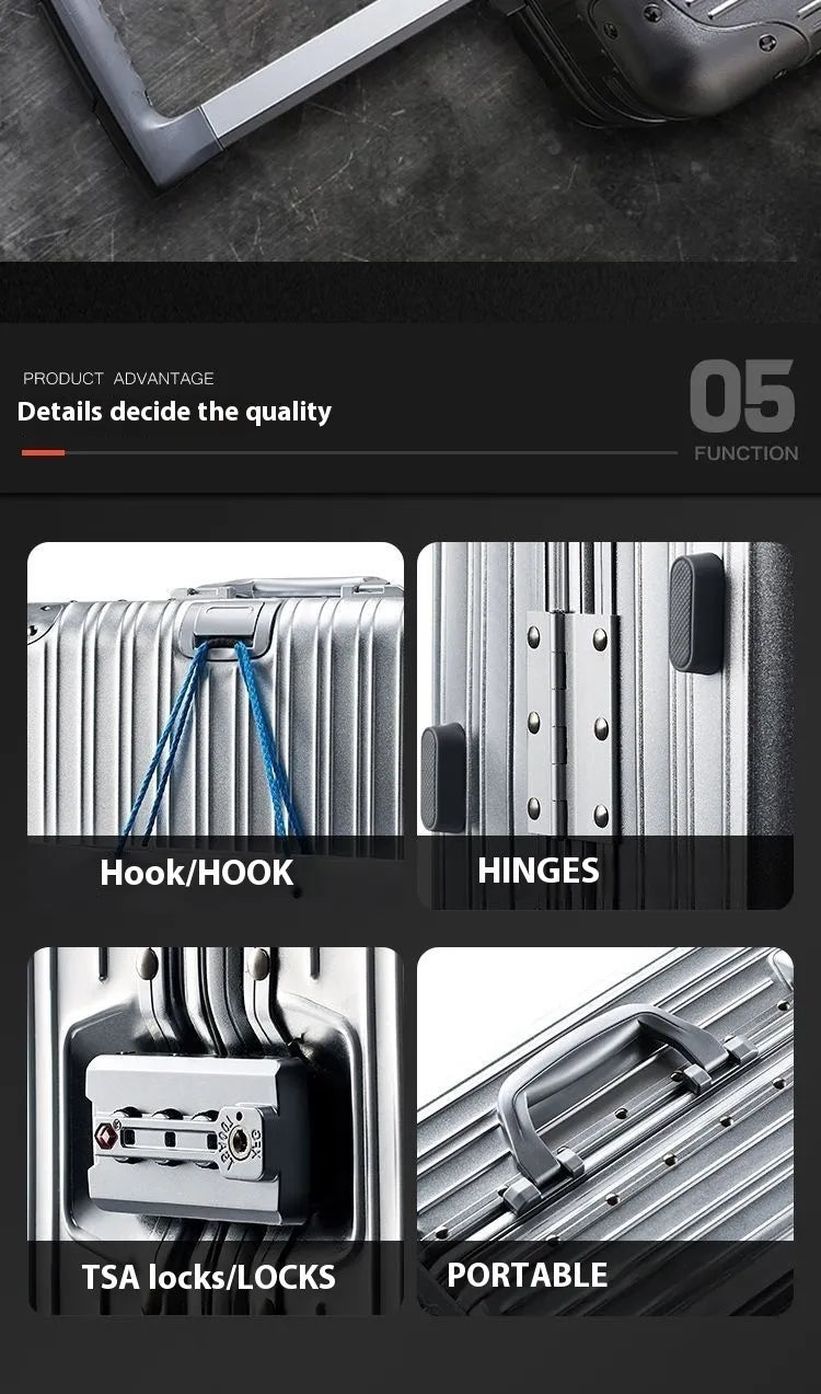 Aluminum Luggage Trolley