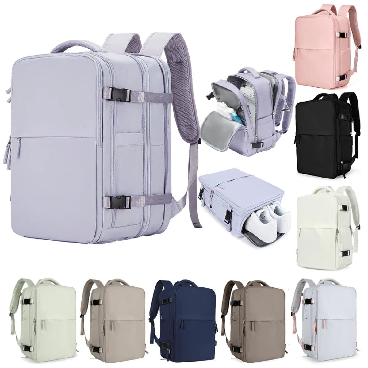Expandable Travel Backpack