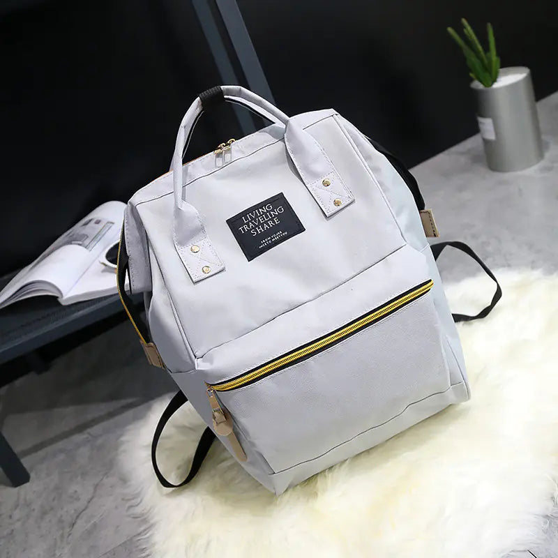 Fashionable Canvas Women's Backpack