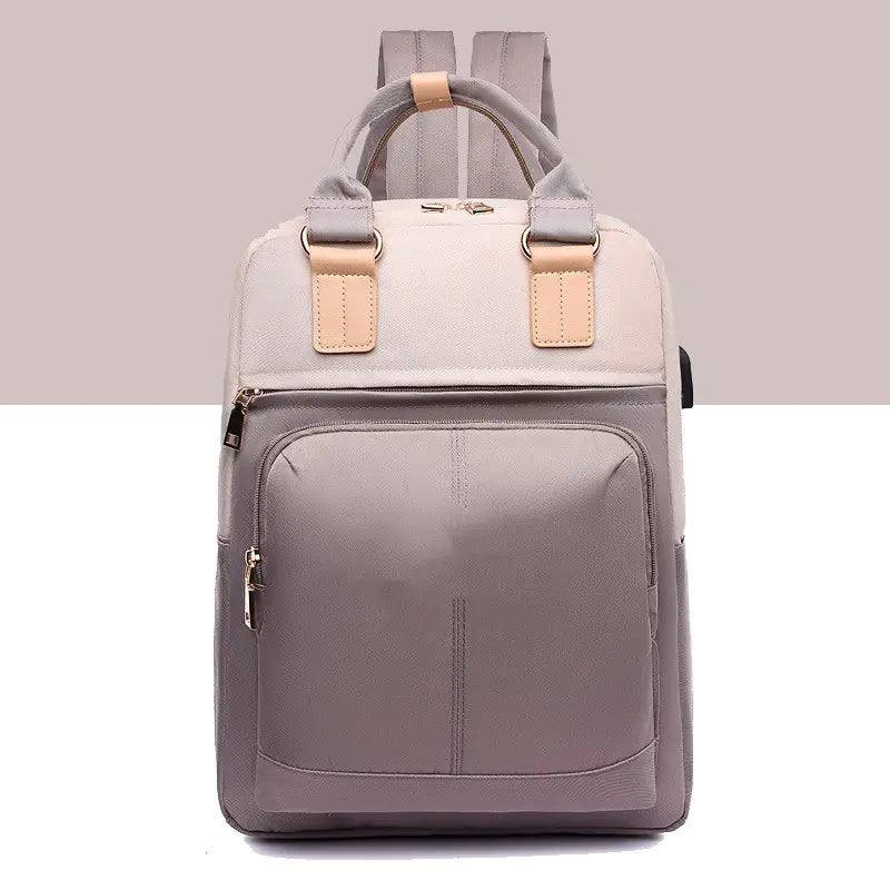 Stylish USB Rechargeable Computer Backpack Bag