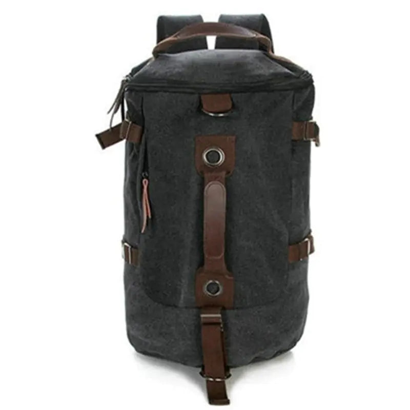 "Trendy Canvas Travel and Hiking Backpack"