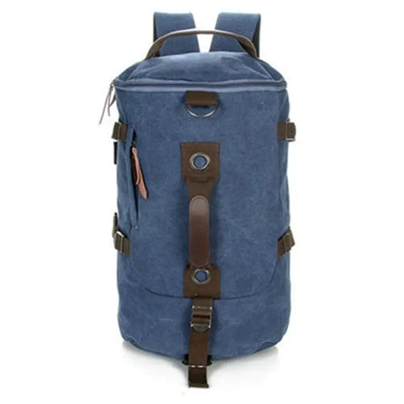 "Trendy Canvas Travel and Hiking Backpack"
