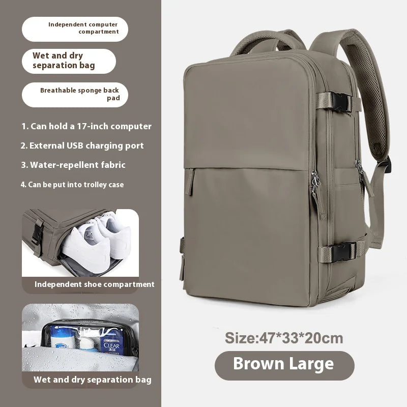 Expandable Travel Backpack
