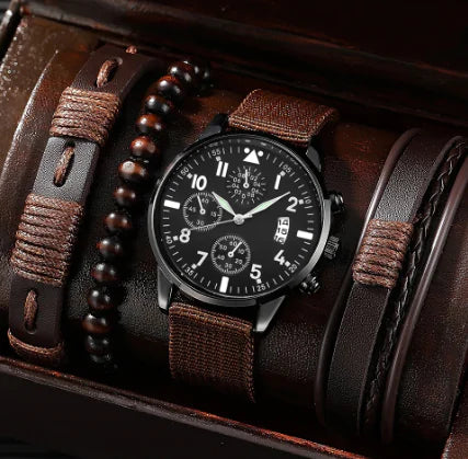 Urban Watch with Bonus Bracelets (One Set)