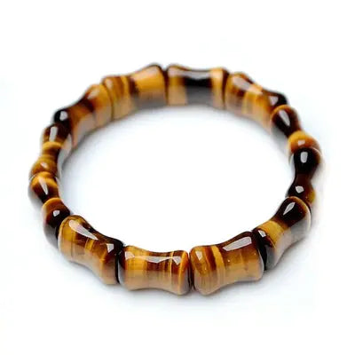 Natural Tiger Eye Bead Bracelet for Men and Women