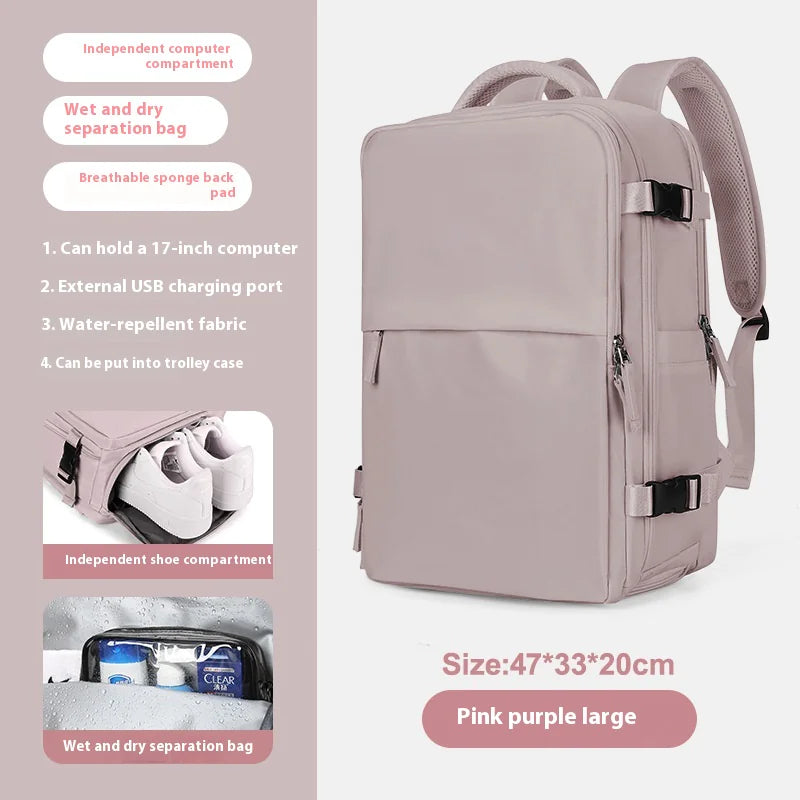 Expandable Travel Backpack