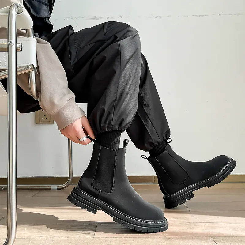 Casual Leather Shoes for Men - High School Style